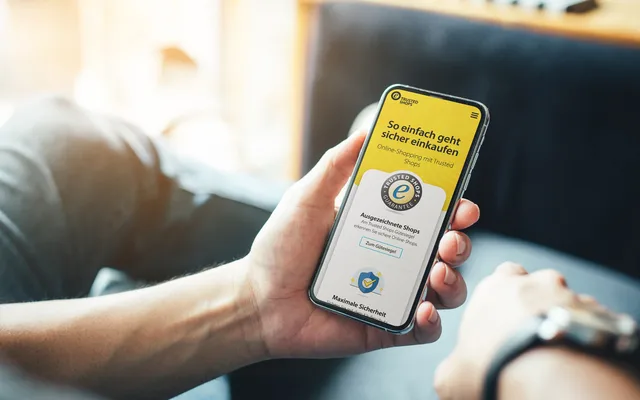 Trustmark on a smartphone