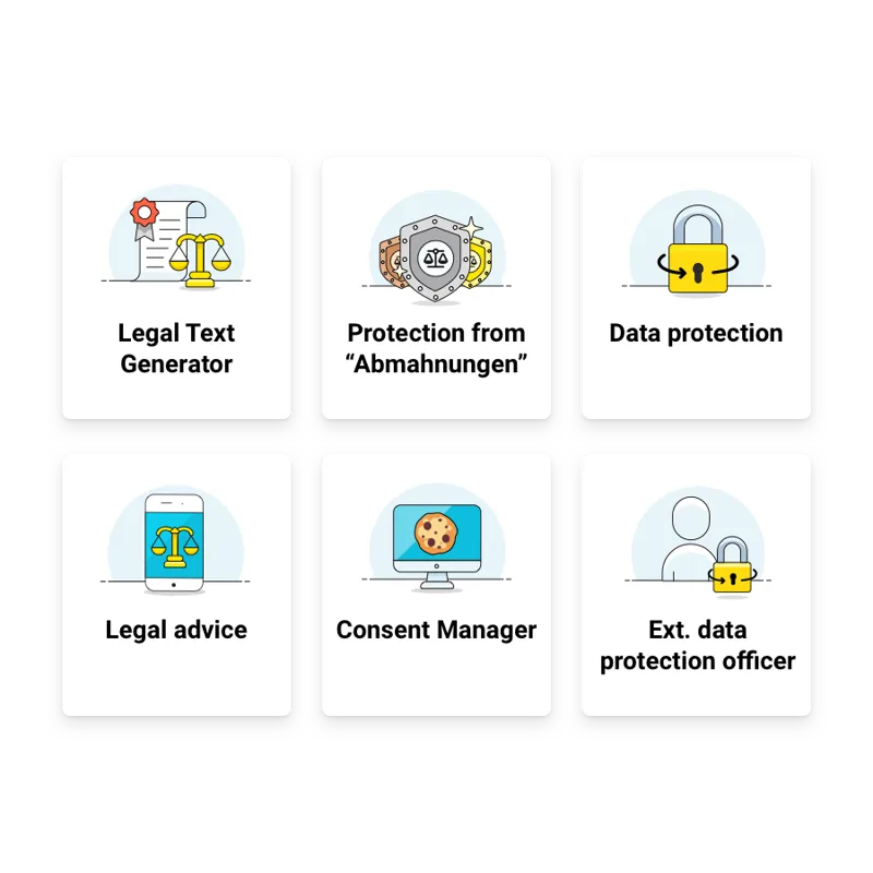 Trusted Shops Legal Services product overview Trusted Shops Legal Services product overview